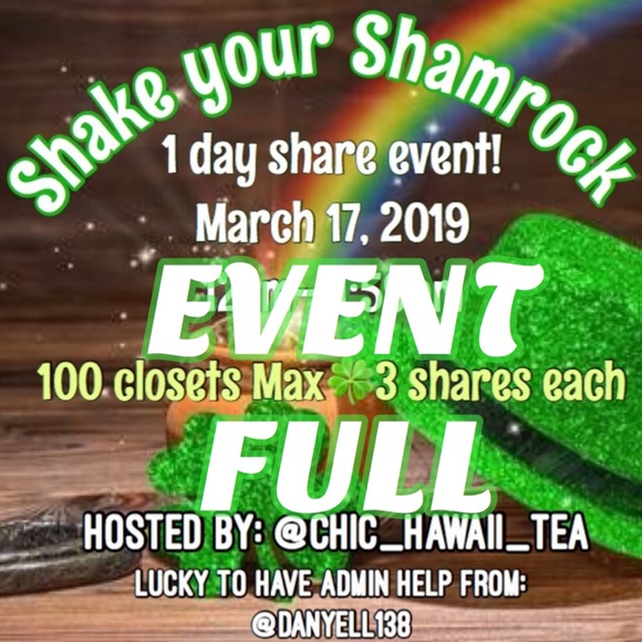 Share Event Other - FILLED! See new listing for final roster! 🍀